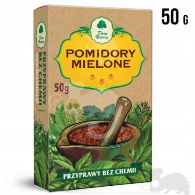 POMIDOR POMIDORY SUSZONE --- MIELONE --- 50g przyprawa DARY NATURY