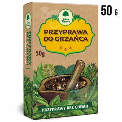 PRZYPRAWA DO GRZAŃCA grzane wino grzaniec mieszanka przypraw 50g DARYNATURY
