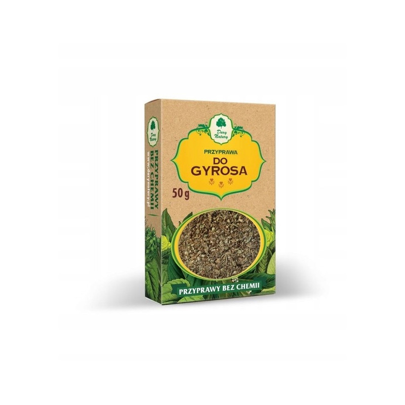 PRZYPRAWA DO GYROSA 50g Przyprawy Bez Chemii DARY NATURY