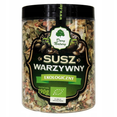 SUSZ WARZYWNY 190g EKOLOGICZNY Dary Natury