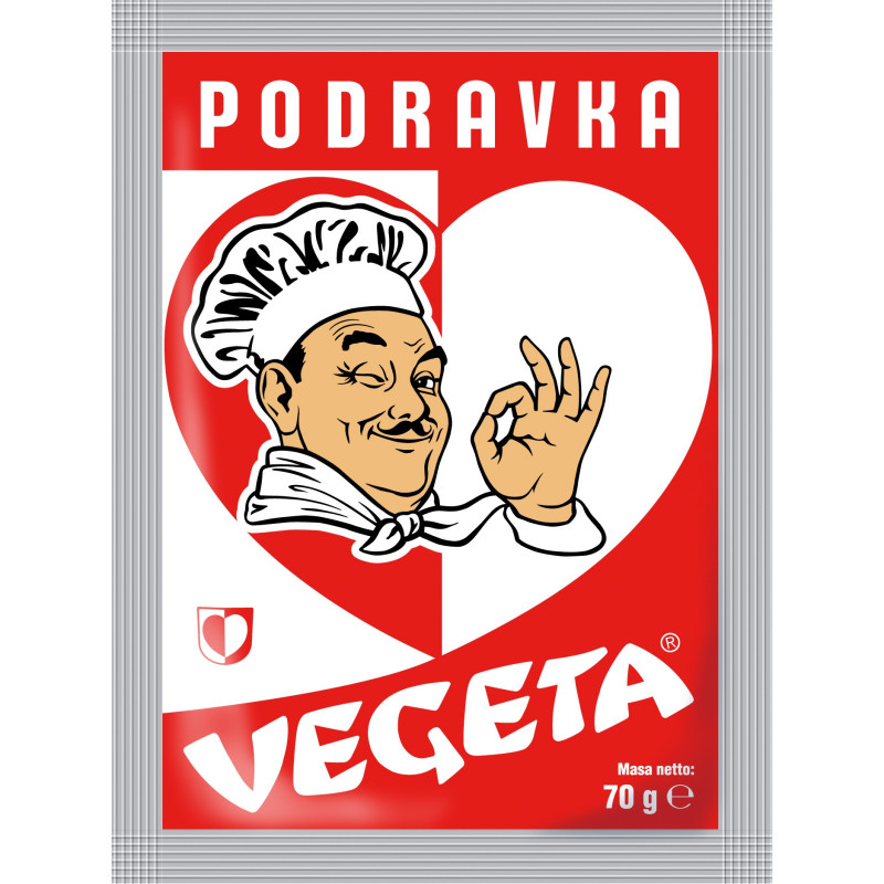 WEGETA CZERWONA vegeta PRZYPRAWA WARZYWNA DO POTRAW ZUP DAŃ 70g PODRAVKA
