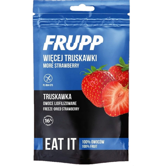 10x FRUPP OWOCE LIOFILIZOWANE TRUSKAWKA MALINA BORÓWKA ANANAS MANGO Celiko 10x FRUPP OWOCE LIOFILIZOWANE TRUSKAWKA MALINA BORÓWKA ANANAS MANGO Celiko