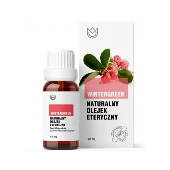 Naturalny OLEJEK ETERYCZNY WINTERGREEN golteria golteriowy