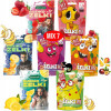 7x ŻELKI GUZIKOŻELKI bez cukru MIX smaków MALINA TRUSKA BANAN MANGO CYTRYNA