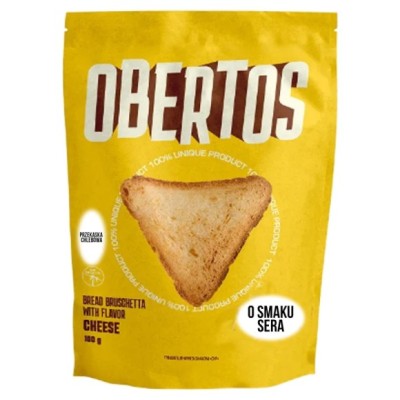 OBERTOS o smaku SERA sucharki trójkąciki o SMAKU SERA