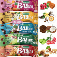 BAKALLAND BA!LANS BATON ZBOŻOWY mix smaków 5szt.