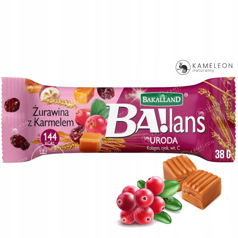 BAKALLAND BA!LANS BATON ZBOŻOWY mix smaków 5szt.