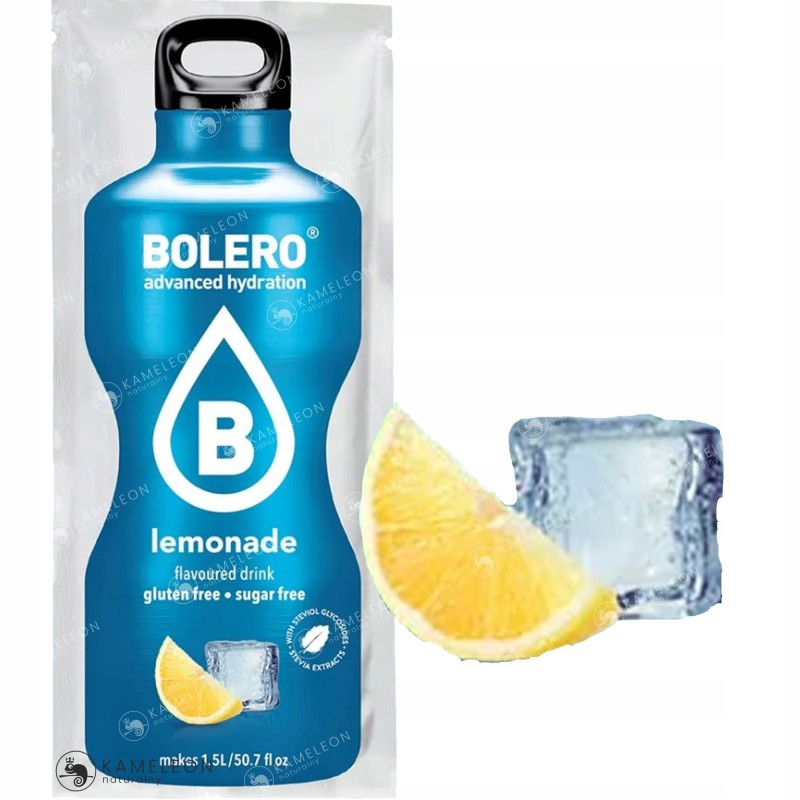BOLERO DRINK NAPÓJ w proszku LEMONADE LEMONIADA 9g KRÓTKA