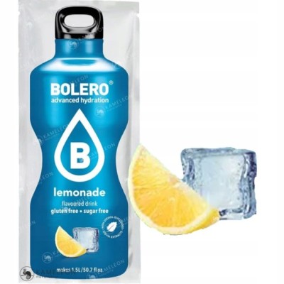 BOLERO DRINK NAPÓJ w proszku LEMONADE LEMONIADA 9g KRÓTKA