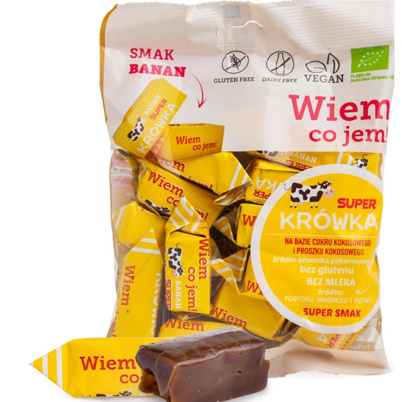 ME GUSTO Eko KRÓWKI WEGAŃSKIE BANANOWE BEZ GLUTENU LAKTOZY