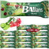 BATON BA!LANS RELAKS wiśnia + limonka + biała czekolada 12x38g BAKALLAND