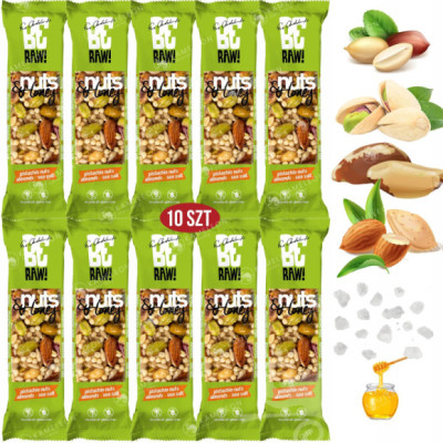 BATON BERAW NUTS & HONEY pistacje migdały10szt