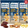BATON WEGAŃSKI przekąska SOLONY ORZECH bez cukru DOBRA KALORIA 35G x3 105G