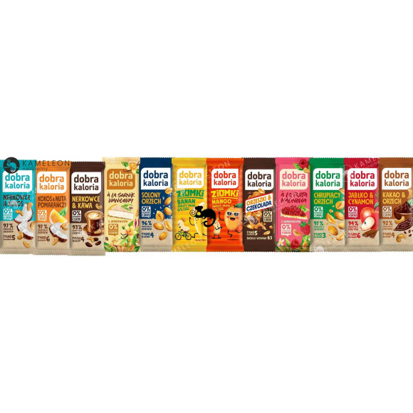 BATON WEGAŃSKI przekąska SOLONY ORZECH bez cukru DOBRA KALORIA 35G x3 105G