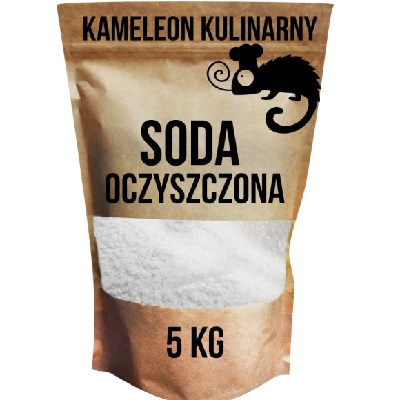 Kameleon Kulinarny SODA OCZYSZCZONA 5kg DUŻE OPAKOWANIE