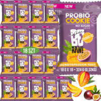 BE RAW! PROBIO COOKIE MANGO 324g zdrowe ciasteczko