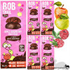 BOBSNAIL PRZEKĄSKA OWOCOWA BEZ CUKRU JABŁKO-MALINA w CZEKOLADZIE 30g x5