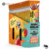 BUNNY NINJA przekąska owocowa MIX SMAKÓW LISTKI Mango Malina Truskawka x15 BUNNY NINJA przekąska owocowa MIX SMAKÓW LISTKI Mango Malina Truskawka x15
