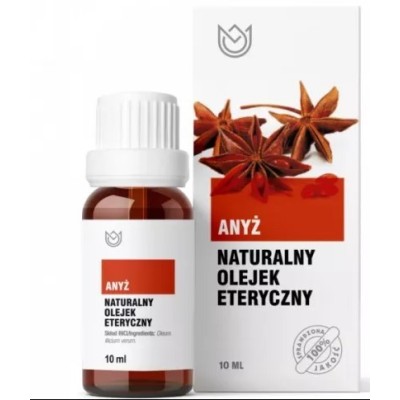 Naturalny OLEJEK ETERYCZNY ANYŻ anyżowy 12ml