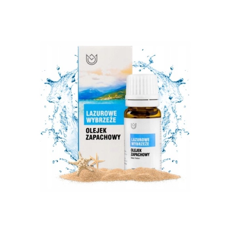 OLEJEK ZAPACHOWY eteryczny LAZUROWE WYBRZEŻE 10ml zapach do