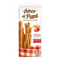 WŁOSKIE PALUSZKI GRISSINI smak PIZZA z oliwą z oliwek AMOR