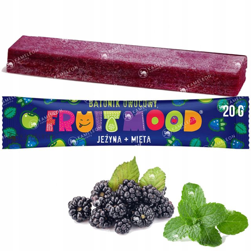 FRUIT MOOD batonik owocowy MIX SMAKÓW 6 różnych batonów