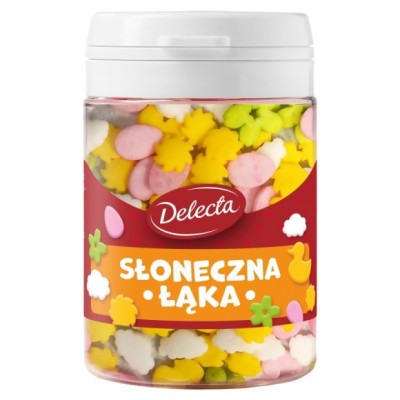 Delecta SŁONECZNA ŁĄKA posypka dekoracja do ciast muffinek