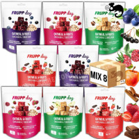 FRUPP DAY PRZEKĄSKA liofilizowana JAGODA MALINA TRUSKAWKA JABŁKO MIX 25g x8