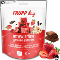 FRUPP DAY PRZEKĄSKA LIOFILIZOWANA kostki owsiane TRUSKAWKA CZEKOLADA 25g