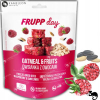 FRUPP DAY PRZEKĄSKA OWSIANA Liofilizowana KOSTKI BC MALINA SŁONECZNIK 25g
