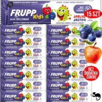 FRUPP Kids BATON LIOFILIZOWANY bez cukru JABŁKO JAGODA 9g x15szt