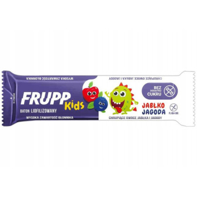 FRUPP Kids BATON LIOFILIZOWANY JABŁKO JAGODA 9g