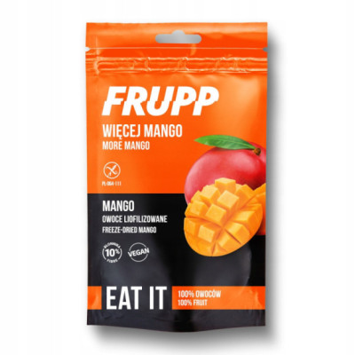 FRUPP Zdrowa przekąska MANGO LIOFILIZOWANE