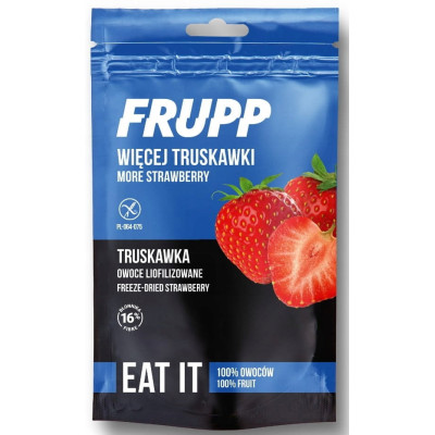 FRUPP Zdrowa TRUSKAWKA LIOFILIZOWANA 13g Celiko