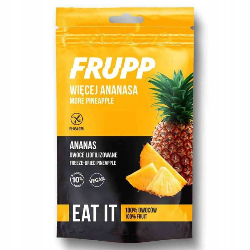 FRUPP Zdrowy ANANAS LIOFILIZOWANY 15g CELIKO