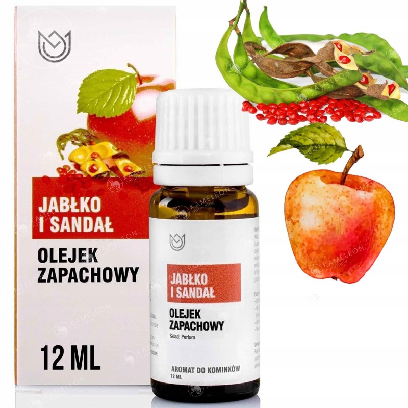 OLEJEK ZAPACHOWY eteryczny JABŁKO I SANDAŁ 12ml