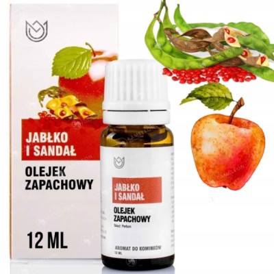 OLEJEK ZAPACHOWY eteryczny JABŁKO I SANDAŁ 12ml