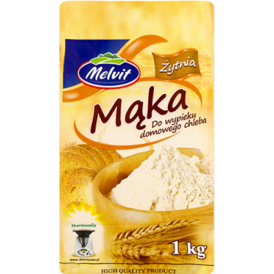 MELVIT MĄKA ŻYTNIA 1KG
