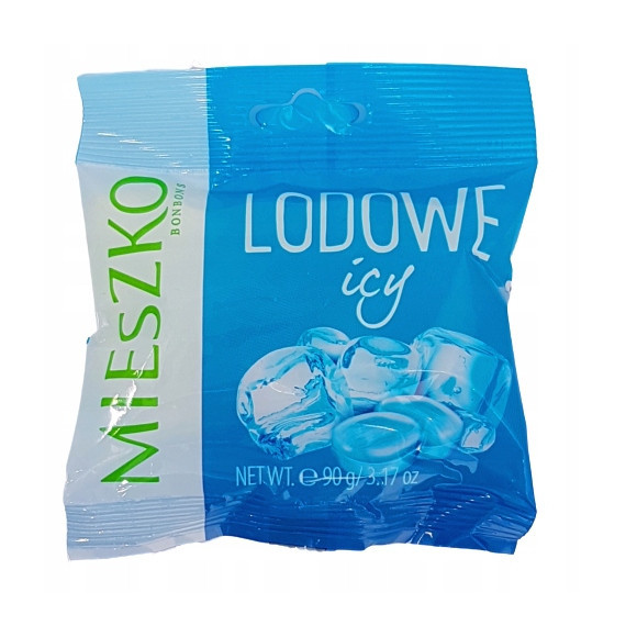 LANDRYNKI LODOWE icy KARMELKI CUKIERKI TWARDE LODOWE 90g MIESZKO Bonbons