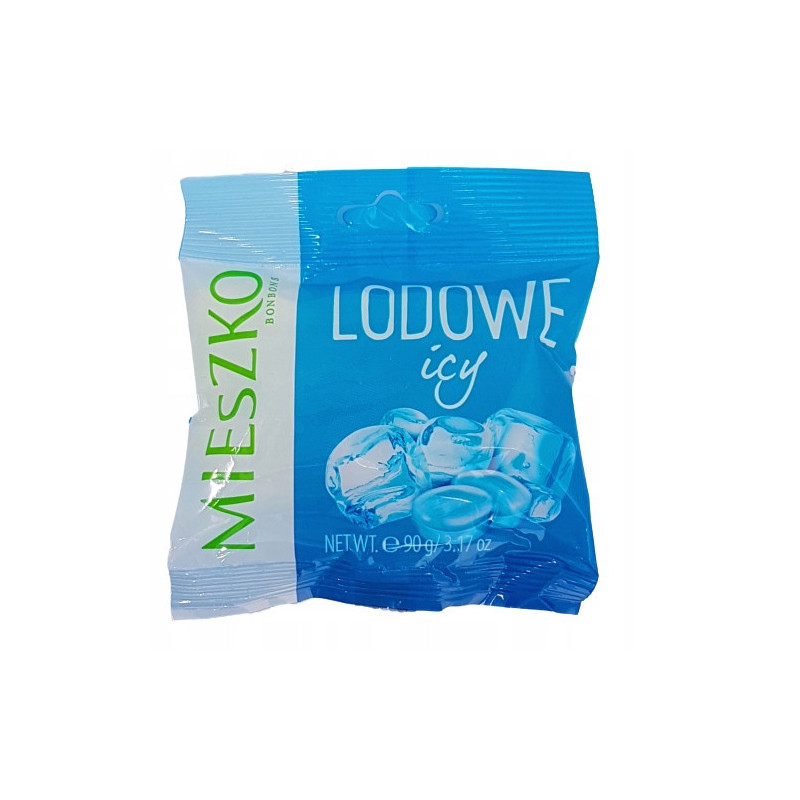 LANDRYNKI LODOWE icy KARMELKI CUKIERKI TWARDE LODOWE 90g MIESZKO Bonbons