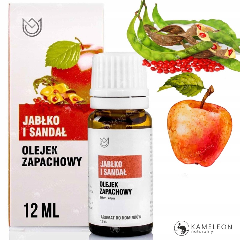 OLEJEK ZAPACHOWY eteryczny JABŁKO I SANDAŁ 12ml