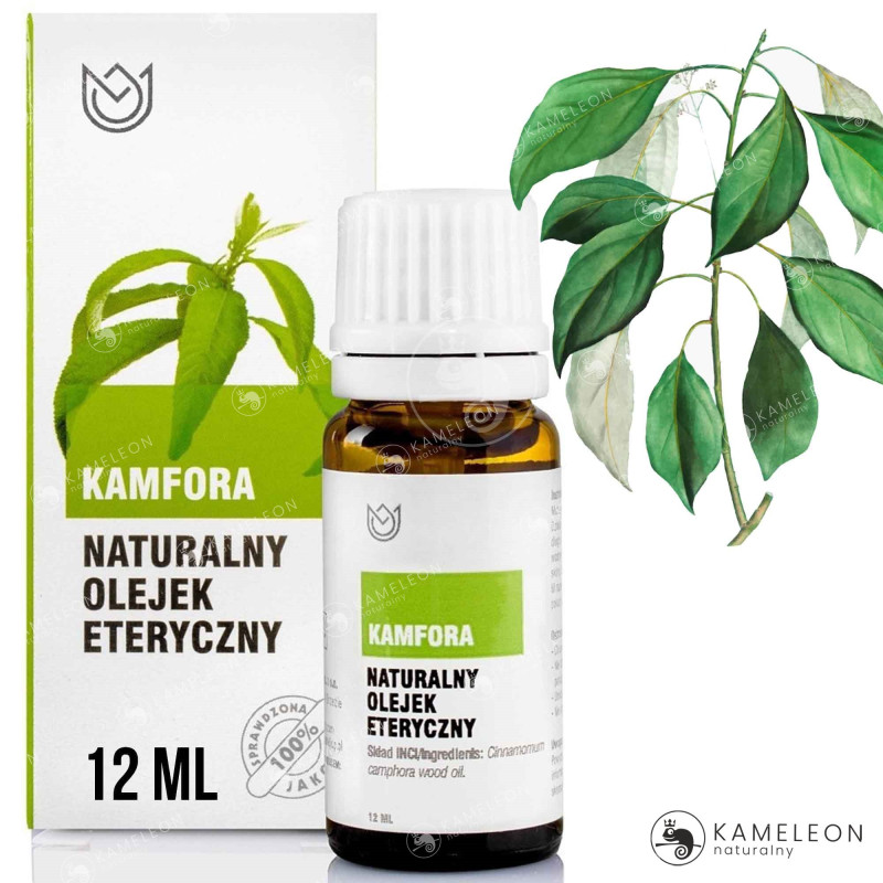 NATURALNY OLEJEK ETERYCZNY KAMFORA 10ml Naturalne Aromaty