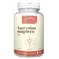 Nanga TAURYNIAN MAGNEZU 100kaps 850 MG wsparcie UKŁAD