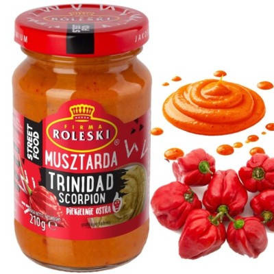 Roleski MUSZTARDA TRININDAD SCORPION piekielnie ostra 210G