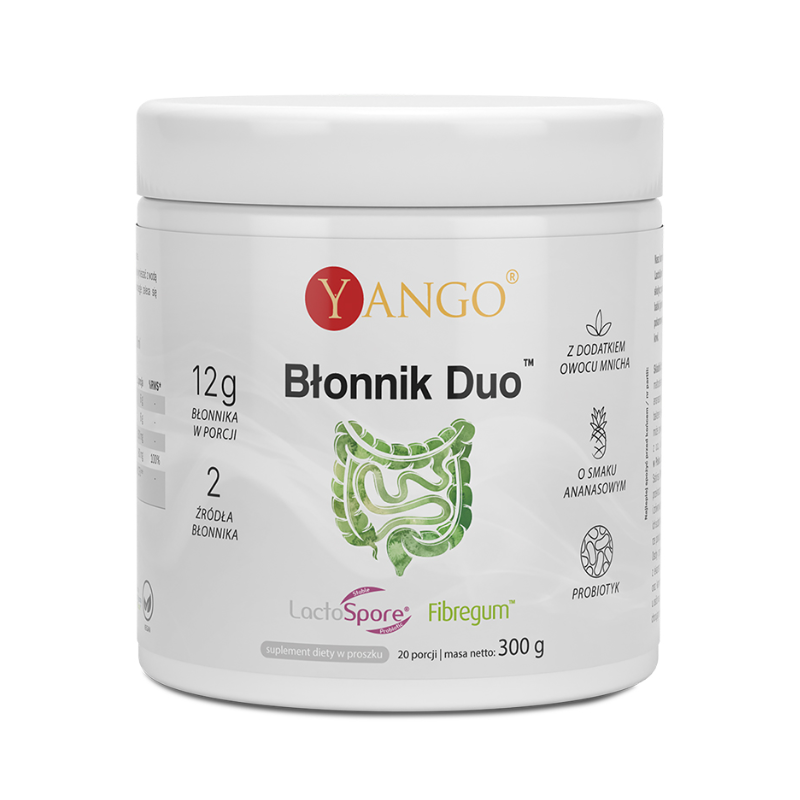 Yango BŁONNIK DUO wsparcie TRAWIENIE 300G