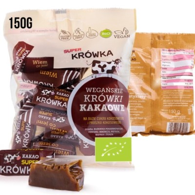 ME GUSTO Eko KRÓWKI WEGAŃSKIE KAKAOWE BEZ GLUTENU LAKTOZY