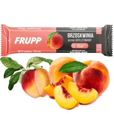 CELIKO FRUPP BATON bez cukru bez glutenu BRZOSKWINIA 10g