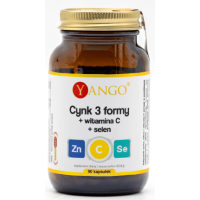 Yango CYNK 3 FORMY + WITAMINA C + SELEN 90 KAPSUŁEK