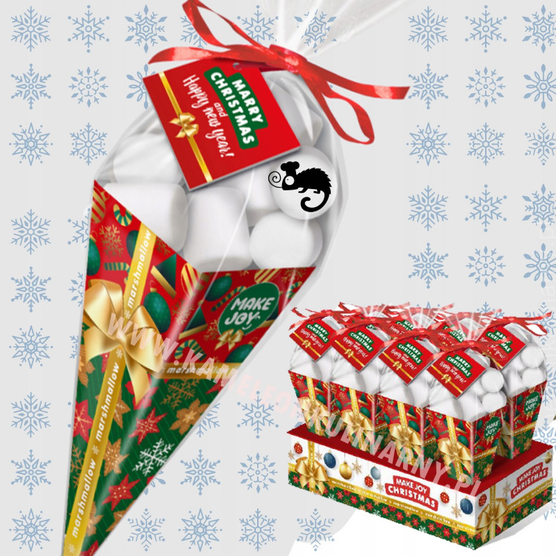 PIANKI MARSHMALLOW smak LODY WANILIOWE CHRISTMAS ŚWIĘTA BOŻE NARODZENIE 70g