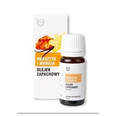 OLEJEK ZAPACHOWY eteryczny BURSZTYN I WANILIA 10ml